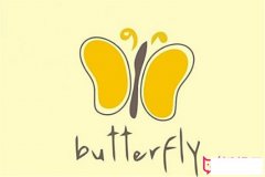 彩色蝴蝶简笔画，蝴蝶的简单画法