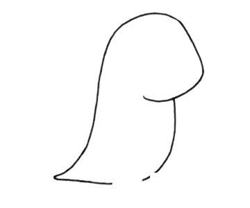 恐龙简笔画图片