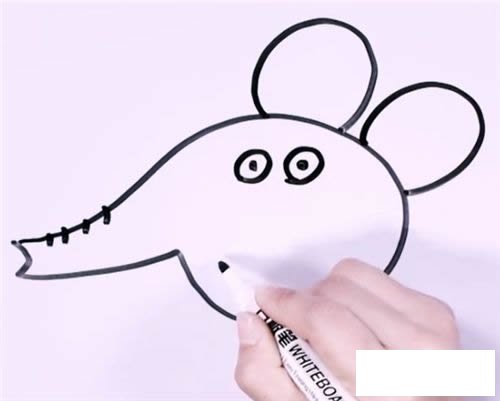 大象艾米丽简笔画 大象艾米丽简笔画步骤图片教程