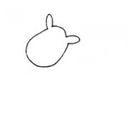 在吃草的斑马简笔画