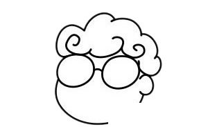 小男孩简笔画图片