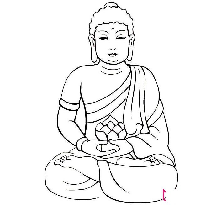 如来老儿简笔画