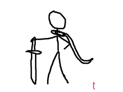 超简单的盖伦简笔画，人在塔在！