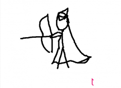 超简单的寒冰射手简笔画，你要来几发么？