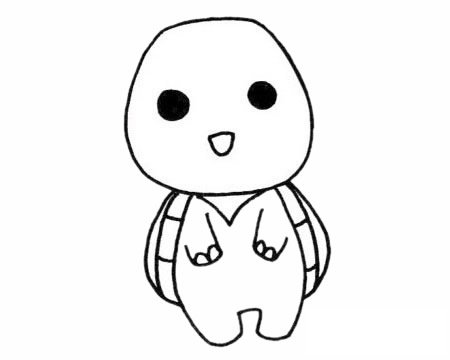 乌龟简笔画图片大全作品五