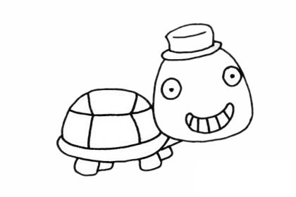乌龟简笔画图片大全作品四