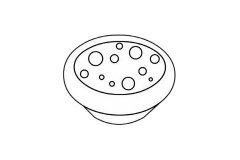 蛋挞简笔画简单画法步骤教程及图片大全