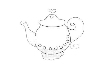 餐具简笔画图片