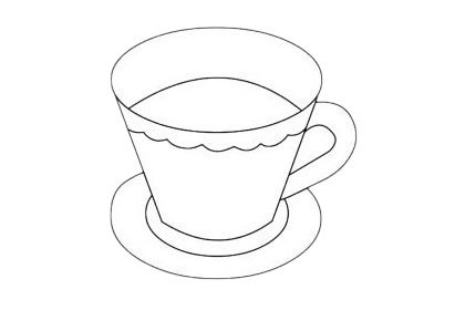 餐具简笔画图片