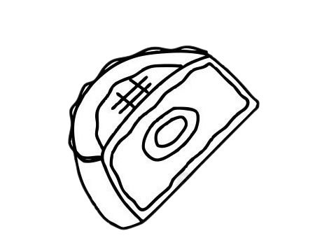 月饼简笔画图片