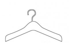 衣服掌简笔画图片