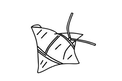 粽子简笔画图片