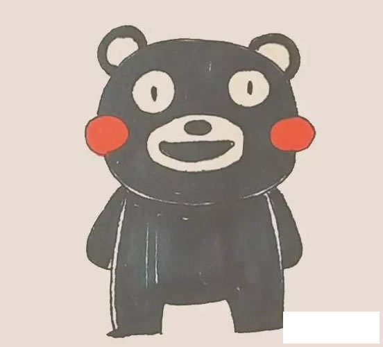 熊本熊简笔画