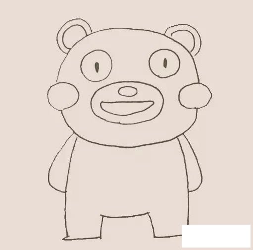 熊本熊简笔画