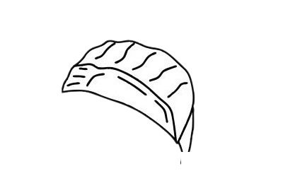 饺子简笔画图片