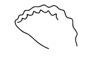 饺子简笔画图片