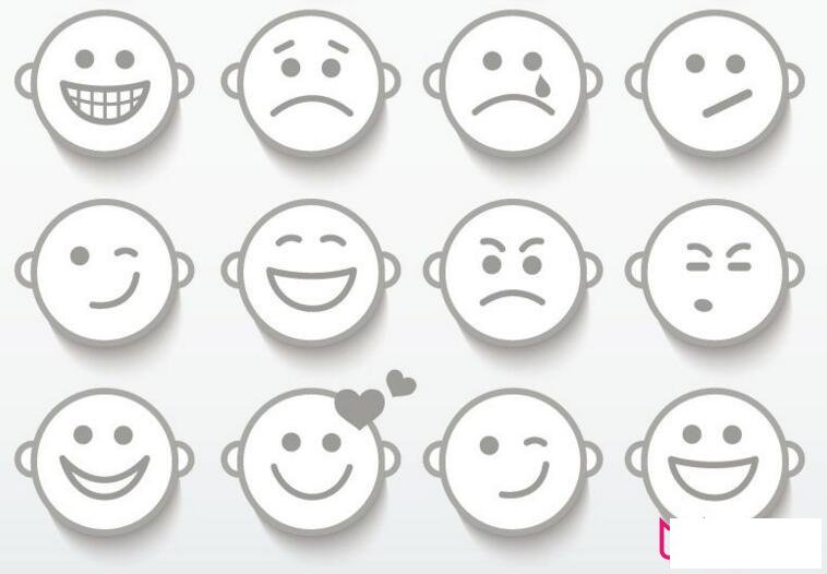 人物简笔画，人物脸部简笔画