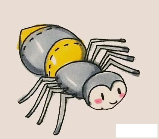 蜘蛛简笔画