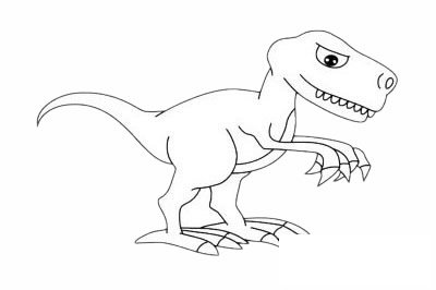 巨兽龙简笔画图片大全作品四