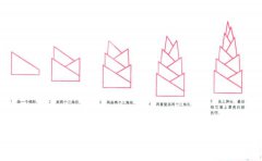 彩色竹笋简笔画画法_怎么画彩色竹笋的简笔画