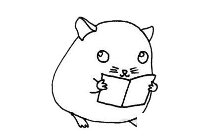 龙猫简笔画图片大全作品一