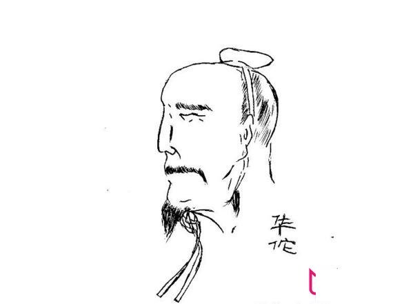 神医华佗，华佗简笔画