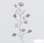 创意花朵简笔画图片大全