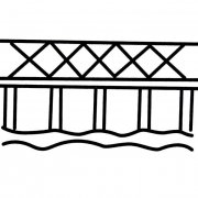 大桥简笔画图片