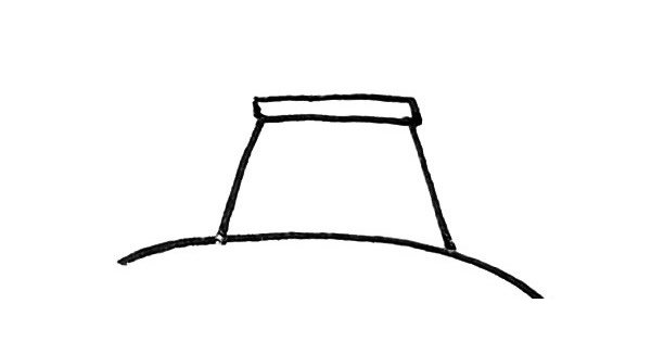 埃菲尔铁塔简笔画