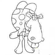 卡通骆驼简笔画图片