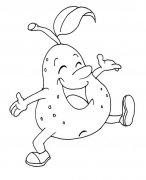 梨子简笔画步骤图片大全