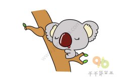 树袋熊简笔画大全集