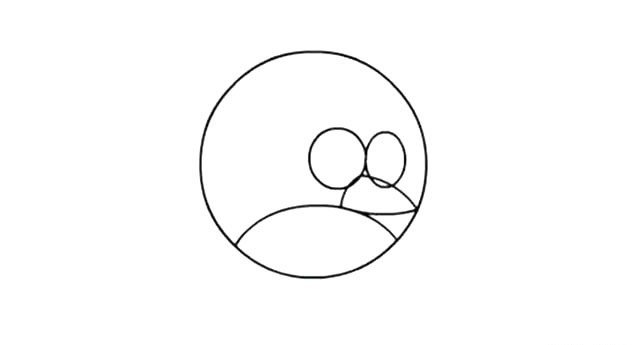 愤怒的小鸟简笔画