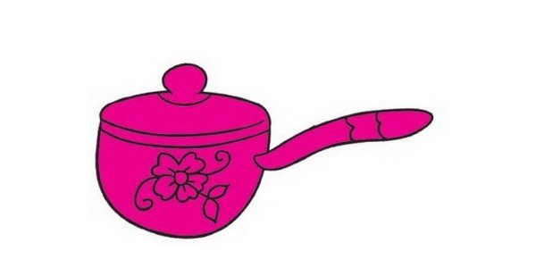 餐具简笔画图片