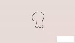 孔雀简笔画彩色画法