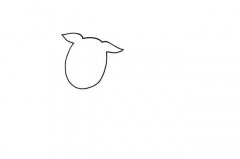 欢快的小羊简笔画步骤教程