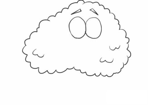 卡通大树简笔画