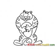 老虎先生│动物简笔画5