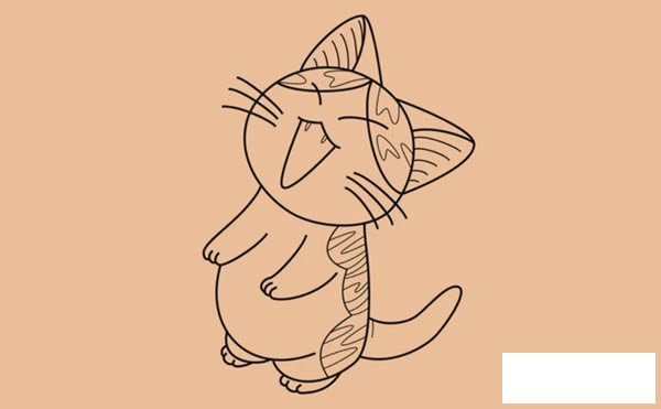 小猫简笔画