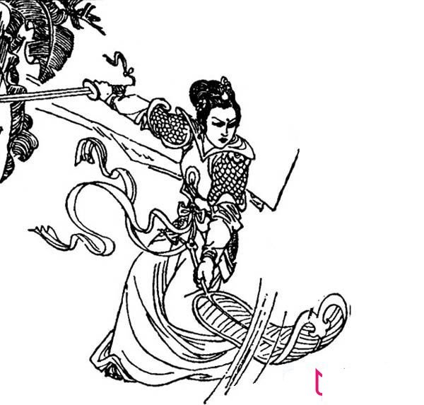 西游记铁扇公主简笔画