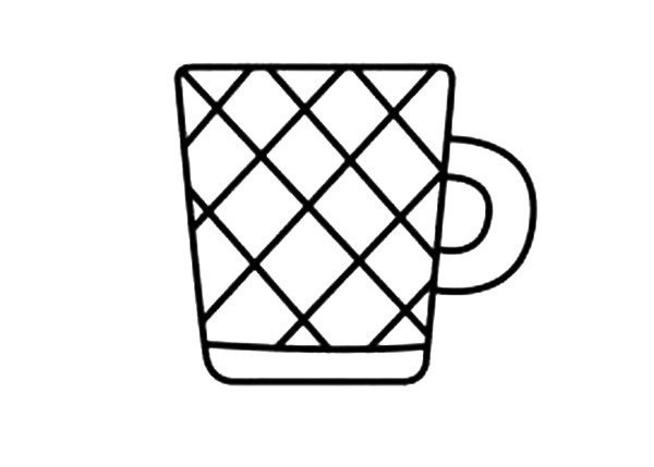 方格分布在其中