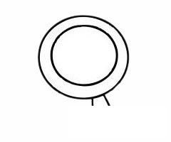 镜子简笔画图片