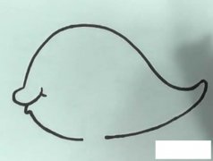 小金鱼简笔画步骤图解教程