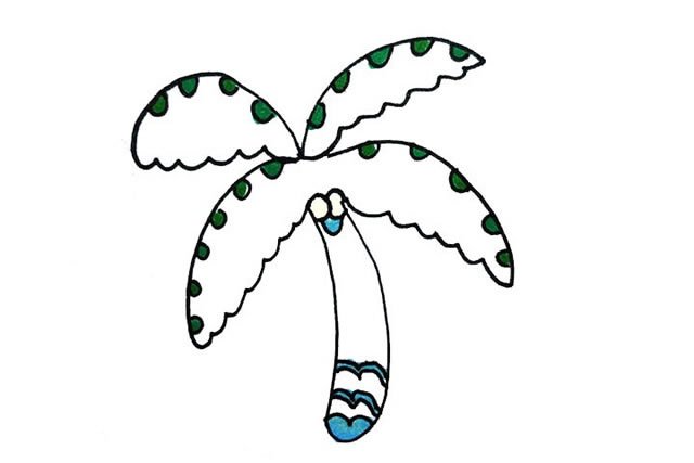 创意树木简笔画图片