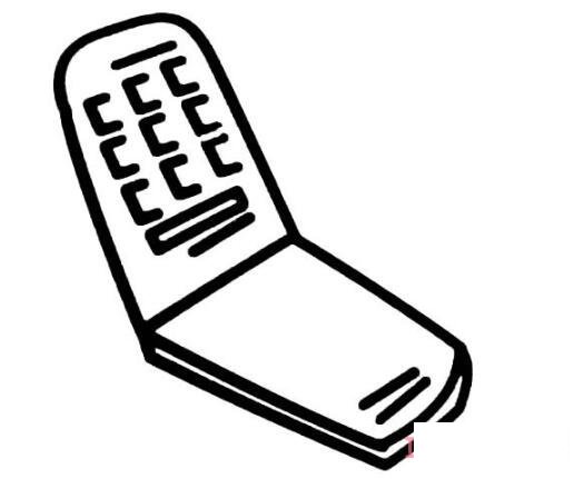 翻盖手机怎么画简笔画教程简单好看