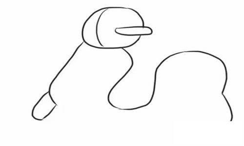 摩托车怎么画简笔画