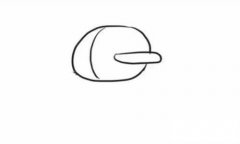 踏板摩托车简笔画的画法步骤图解