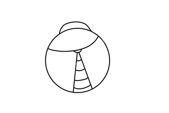 七星瓢虫简笔画步骤图