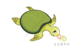 简单好画的海洋动物简笔画大全 值得收藏哦