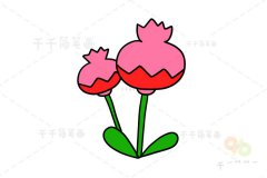 罂粟花简笔画怎么画